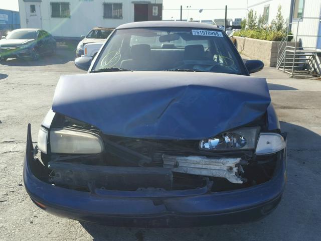 1Y1SK5260VZ421460 - 1997 GEO PRIZM BASE ლურჯი ფოტო 9