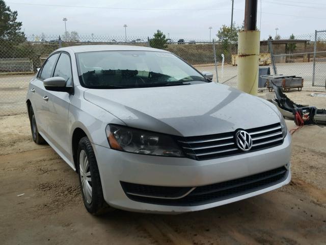 1VWAS7A30EC070133 - 2014 VOLKSWAGEN PASSAT S SILVER photo 1