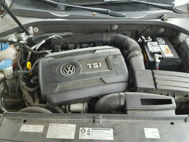 1VWAS7A30EC070133 - 2014 VOLKSWAGEN PASSAT S SILVER photo 7