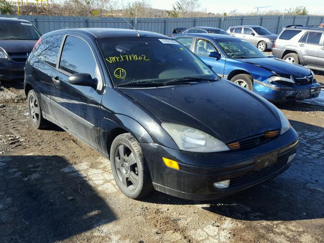 3FAFP31343R171862 - 2003 FORD FOCUS ZX3 BLACK photo 1