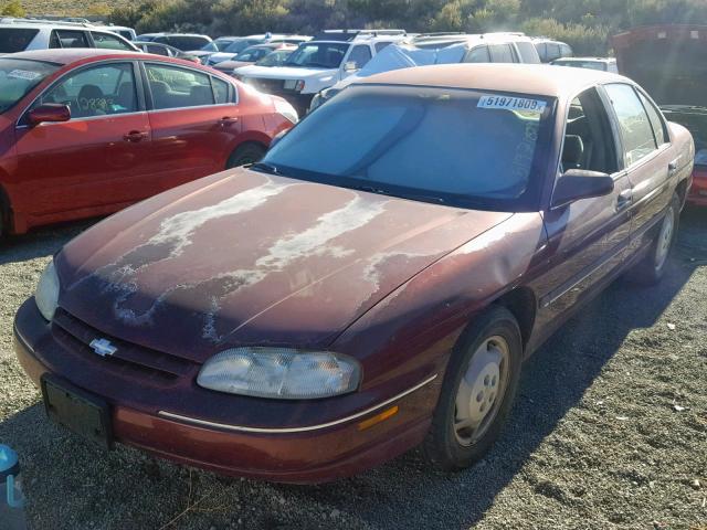 2G1WN52X9T9195182 - 1996 CHEVROLET LUMINA LS BURGUNDY photo 2