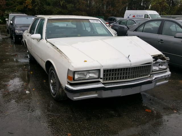 1G1BU51E0KR119775 - 1989 CHEVROLET CAPRICE CL WHITE photo 1