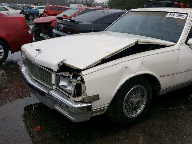 1G1BU51E0KR119775 - 1989 CHEVROLET CAPRICE CL WHITE photo 9