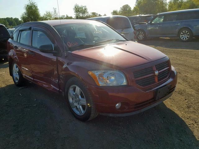 1B3HB48B68D756190 - 2008 DODGE CALIBER SX RED photo 1