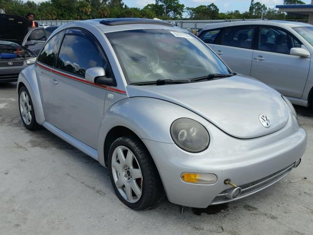 3VWDD21CX3M420759 - 2003 VOLKSWAGEN NEW BEETLE SILVER photo 1