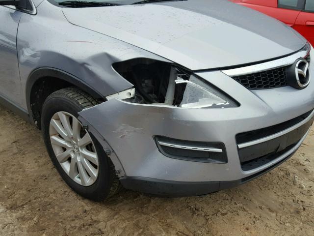 JM3TB38Y370120055 - 2007 MAZDA CX-9 SILVER photo 9