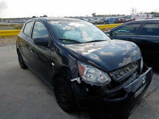 ML32A3HJ5FH048286 - 2015 MITSUBISHI MIRAGE DE BLACK photo 1