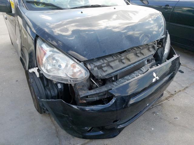 ML32A3HJ5FH048286 - 2015 MITSUBISHI MIRAGE DE BLACK photo 9