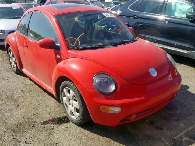 3VWCK21C13M406363 - 2003 VOLKSWAGEN NEW BEETLE წითელი ფოტო 1