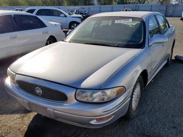 1G4HP54KX14215057 - 2001 BUICK LESABRE CU SILVER photo 2