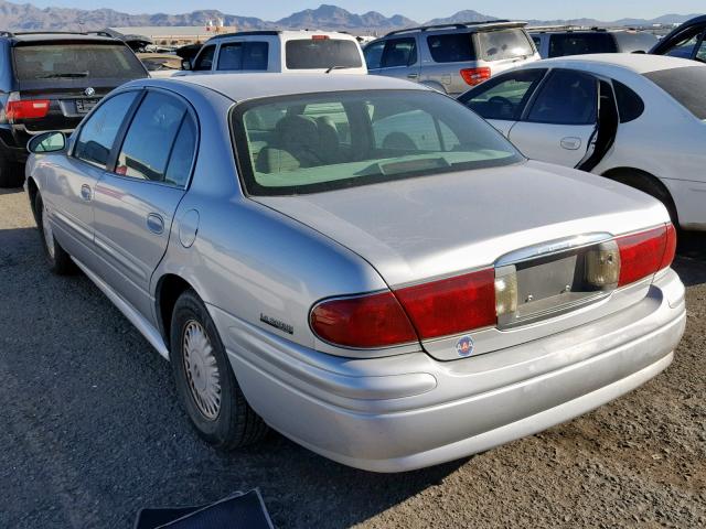 1G4HP54KX14215057 - 2001 BUICK LESABRE CU SILVER photo 3