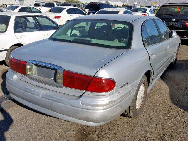 1G4HP54KX14215057 - 2001 BUICK LESABRE CU SILVER photo 4