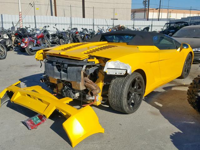 ZHWGU22T86LA03848 - 2006 LAMBORGHINI GALLARDO S YELLOW photo 4