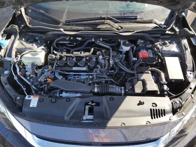 2HGFC3B70JH357061 - 2018 HONDA CIVIC EXL GRAY photo 7