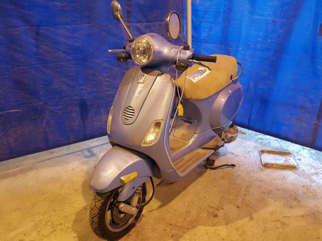 ZAPM448F075007709 - 2007 VESPA SCOOTER BLUE photo 2