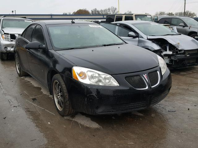 1G2ZF57B984155066 - 2008 PONTIAC G6 VALUE L BLACK photo 1