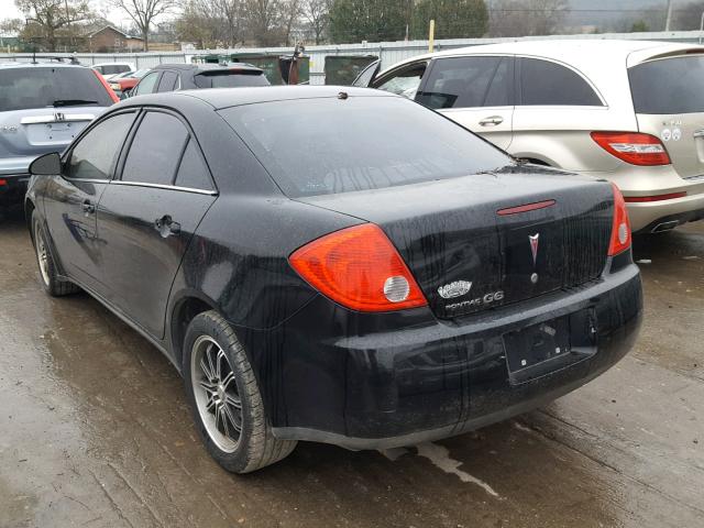 1G2ZF57B984155066 - 2008 PONTIAC G6 VALUE L BLACK photo 3