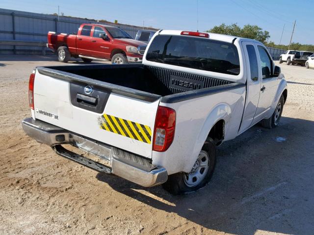 1N6BD0CT6CC463425 - 2012 NISSAN FRONTIER S WHITE photo 4