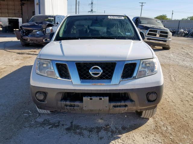 1N6BD0CT6CC463425 - 2012 NISSAN FRONTIER S WHITE photo 9