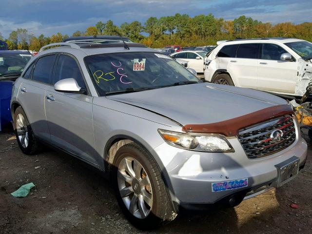 JNRAS08U66X102456 - 2006 INFINITI FX35 SILVER photo 1