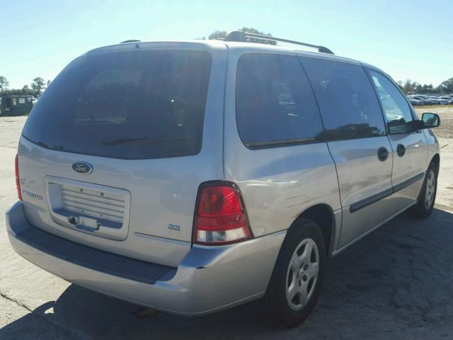 2FMZA51636BA44694 - 2006 FORD FREESTAR S SILVER photo 4