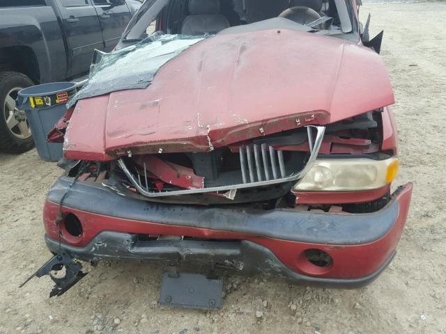 5LMRU27L3WLJ14596 - 1998 LINCOLN NAVIGATOR RED photo 7