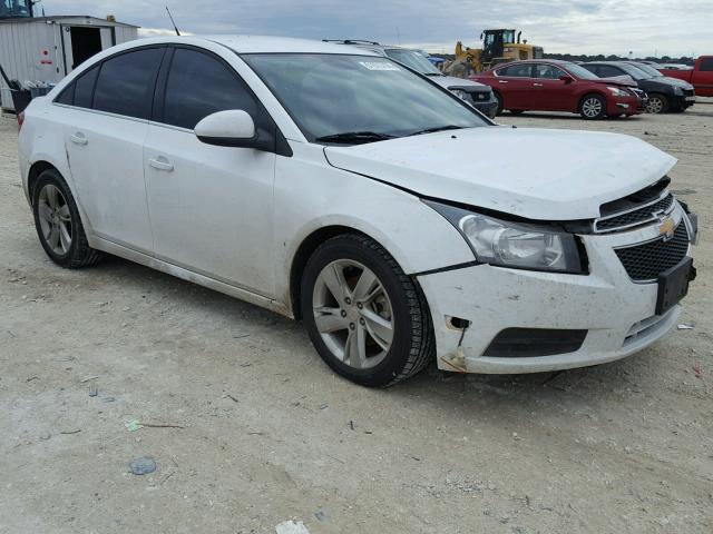 1G1P75SZ8E7285198 - 2014 CHEVROLET CRUZE WHITE photo 1