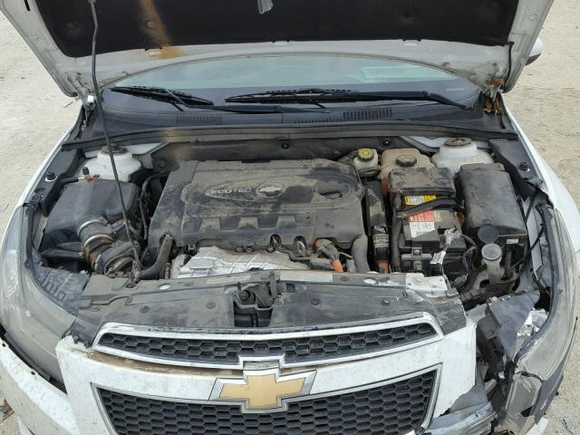 1G1P75SZ8E7285198 - 2014 CHEVROLET CRUZE WHITE photo 7