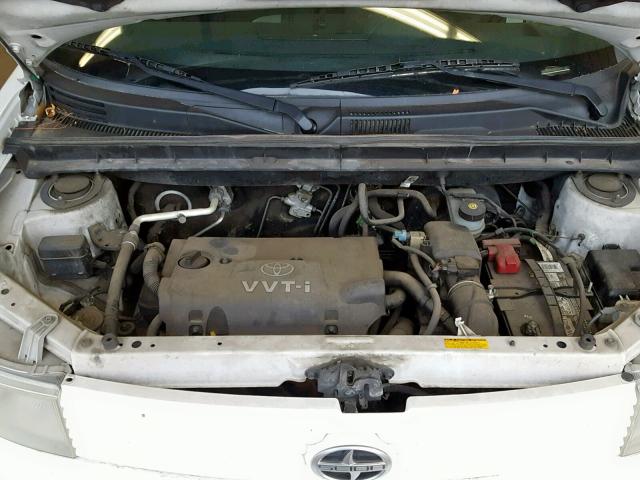 JTLKT334940144303 - 2004 TOYOTA SCION XB თეთრი ფოტო 7