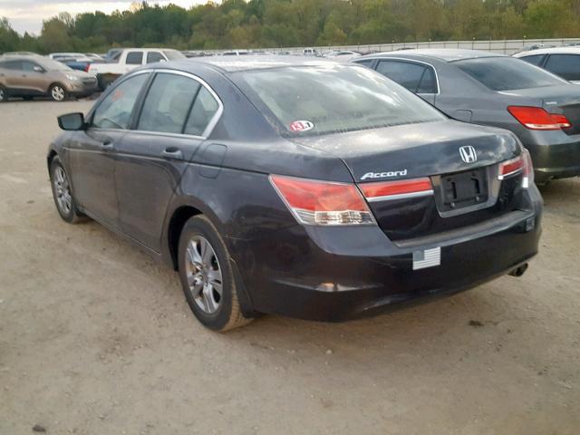 1HGCP2F49BA047587 - 2011 HONDA ACCORD LXP CHARCOAL photo 3