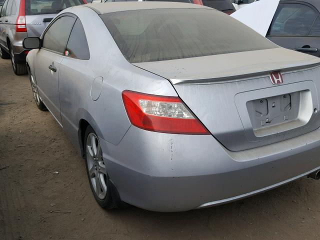 2HGFG11219H521606 - 2009 HONDA CIVIC DX SILVER photo 3