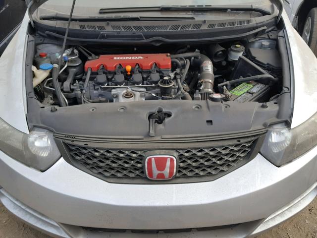 2HGFG11219H521606 - 2009 HONDA CIVIC DX SILVER photo 7