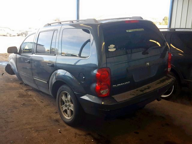 1D8HB48P77F584069 - 2007 DODGE DURANGO SL GRAY photo 3