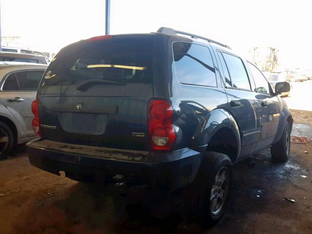 1D8HB48P77F584069 - 2007 DODGE DURANGO SL GRAY photo 4