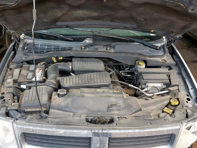 1D8HB48P77F584069 - 2007 DODGE DURANGO SL GRAY photo 7