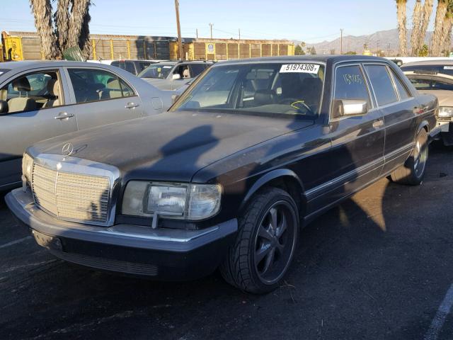 WDBCA39E7MA564544 - 1991 MERCEDES-BENZ 560 SEL CHARCOAL photo 2