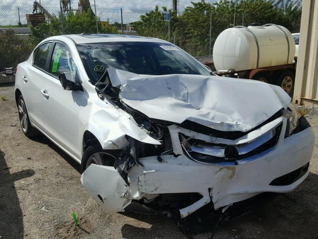 19VDE1F79EE006383 - 2014 ACURA ILX 20 TEC WHITE photo 1