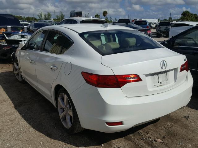 19VDE1F79EE006383 - 2014 ACURA ILX 20 TEC WHITE photo 3