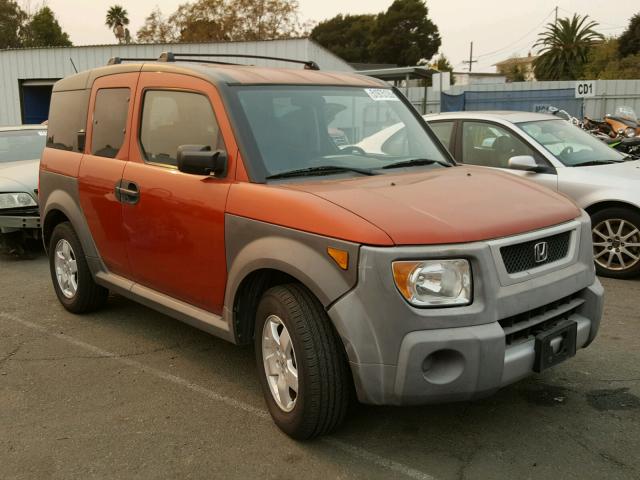 5J6YH186X5L006849 - 2005 HONDA ELEMENT EX ORANGE photo 1