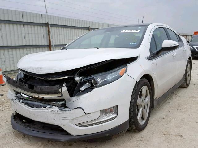 1G1RB6E46CU123176 - 2012 CHEVROLET VOLT WHITE photo 2