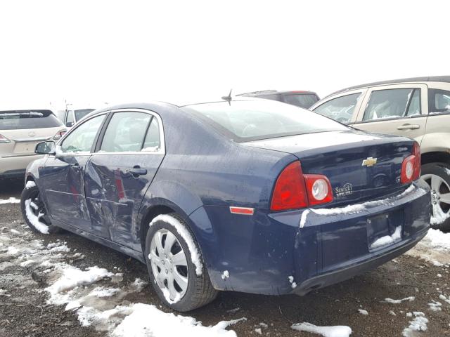 1G1ZG57B694204467 - 2009 CHEVROLET MALIBU LS 蓝色 照片 3