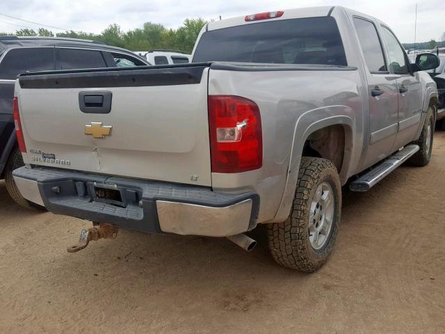 3GCEK13358G307375 - 2008 CHEVROLET SILVERADO SILVER photo 4