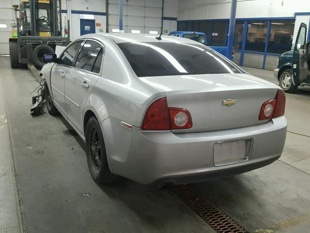 1G1ZG57BX8F228421 - 2008 CHEVROLET MALIBU LS 银色 照片 3