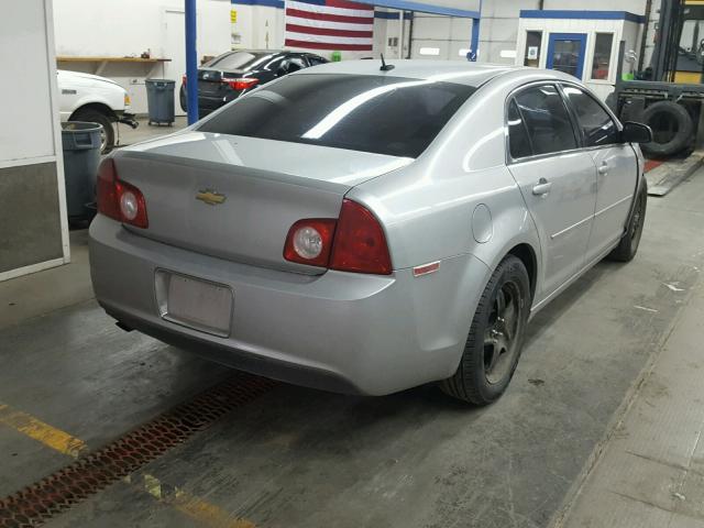 1G1ZG57BX8F228421 - 2008 CHEVROLET MALIBU LS 银色 照片 4