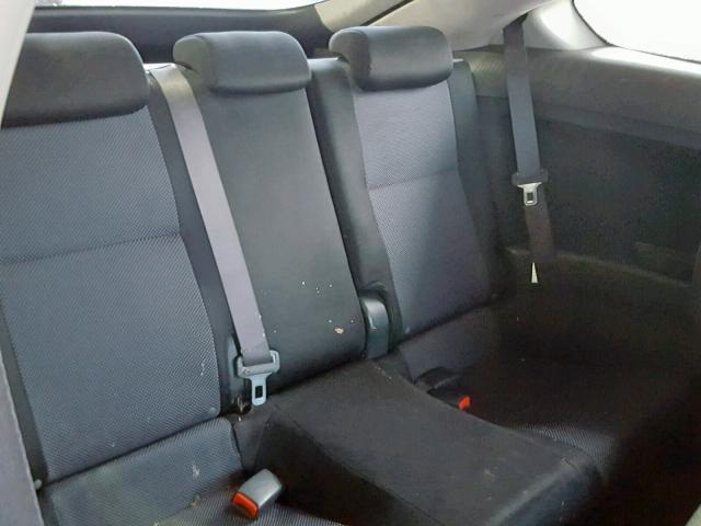 JTKDE167580251601 - 2008 TOYOTA SCION TC BLACK photo 6