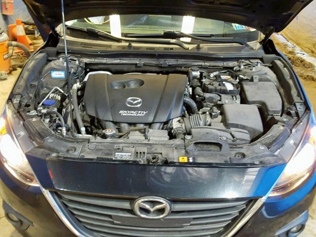 3MZBM1V71FM155748 - 2015 MAZDA MAZDA3 BLACK photo 7