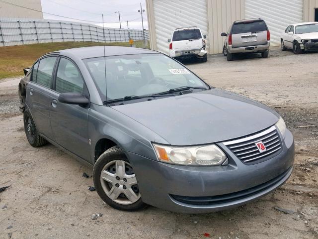 1G8AJ58F17Z208489 - 2007 SATURN ION LEVEL GRAY photo 1