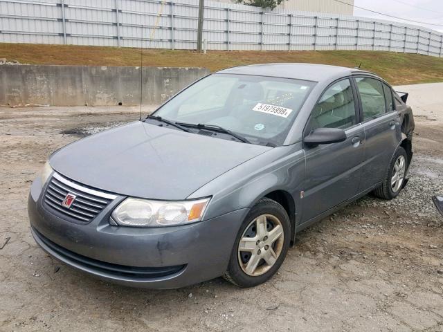 1G8AJ58F17Z208489 - 2007 SATURN ION LEVEL GRAY photo 2