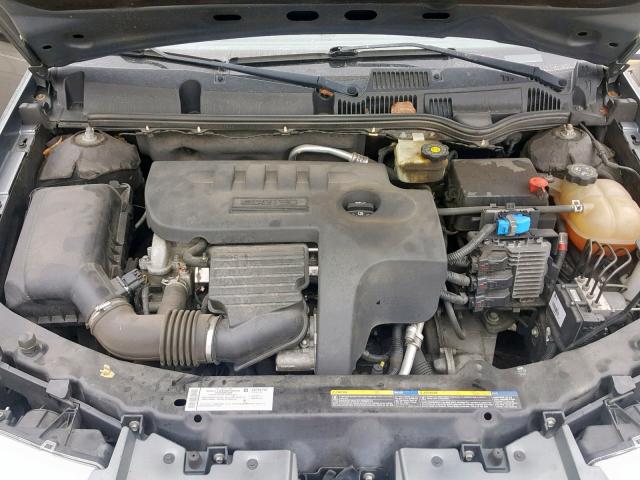 1G8AJ58F17Z208489 - 2007 SATURN ION LEVEL GRAY photo 7