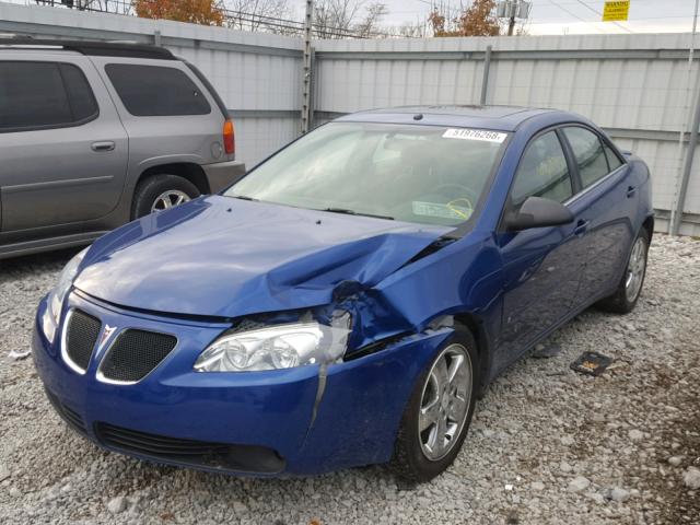 1G2ZH558864184752 - 2006 PONTIAC G6 GT BLUE photo 2